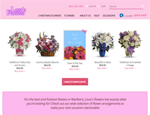 Tablet Screenshot of lovesflowersny.com